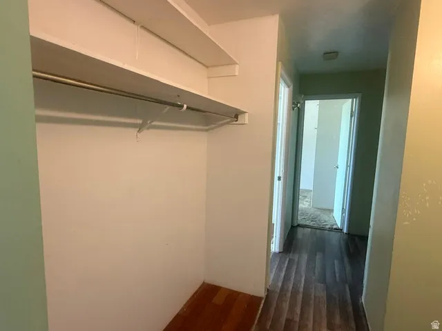 coat closet in hallway