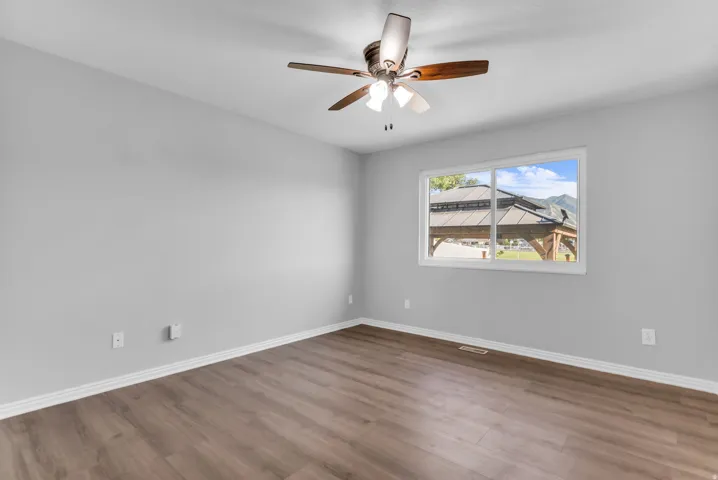 Primary bedroom w/ mountain & open space views