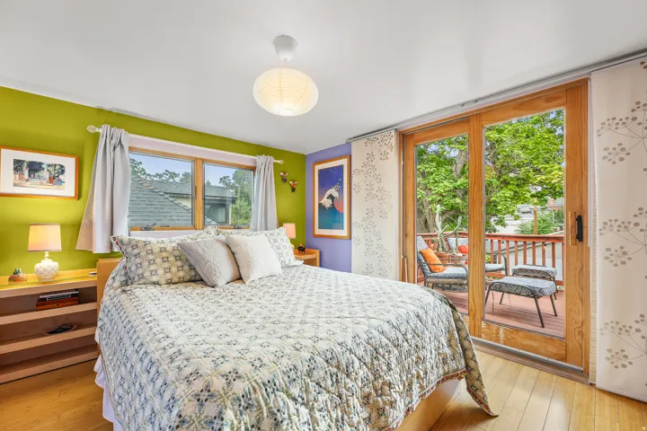 Wood-finish flooring throughout