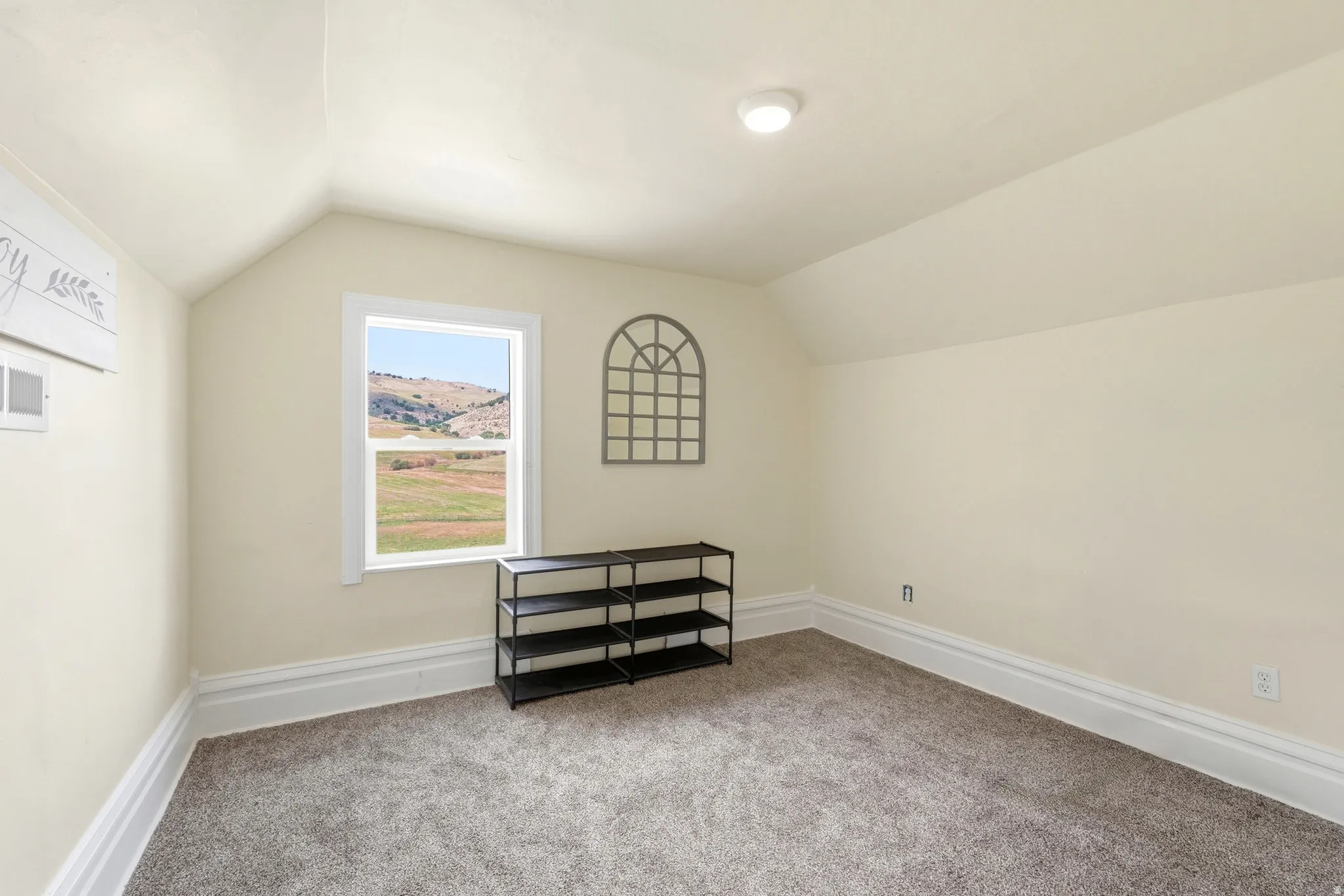 upstairs room