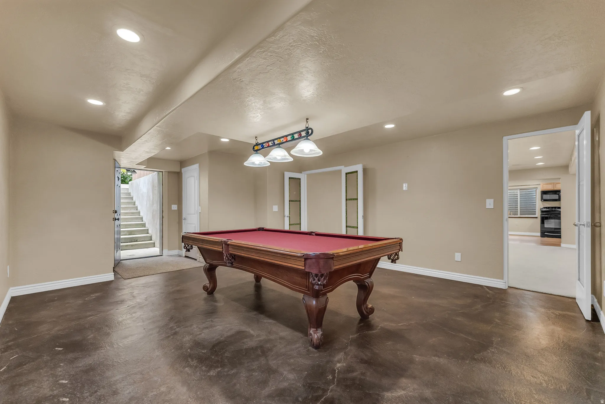 Basement entrance