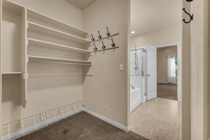Primary Walk In Closet