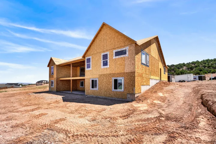 New construction residence featuring a multi-level design and a walk-out basement