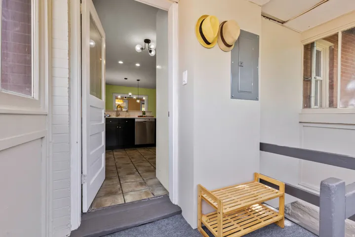 Mudroom. Access to main level and access to private Mother-in-law entrance.