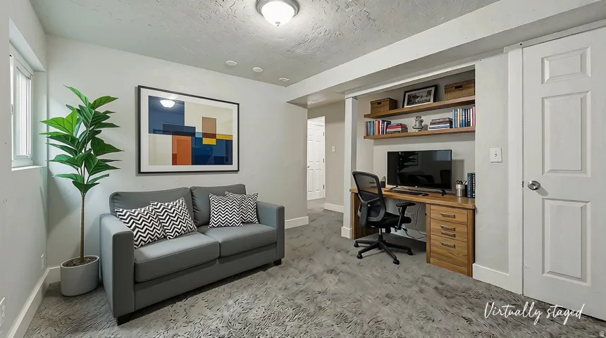 This room has been digitally staged to help inspire the potential and possibilities.