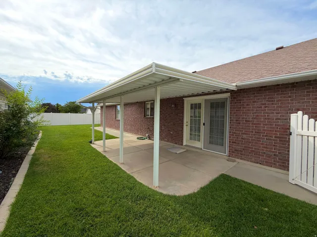 Covered patio