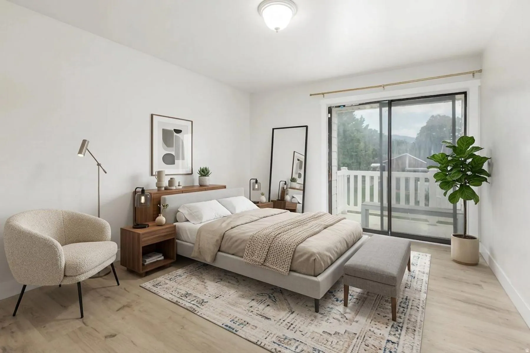 Virtually staged. Furniture and décor have been digitally added for illustrative purposes only.
