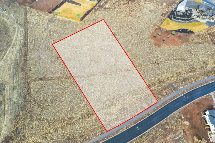 Aerial Survey. Delineating the property boundaries within the larger parcel