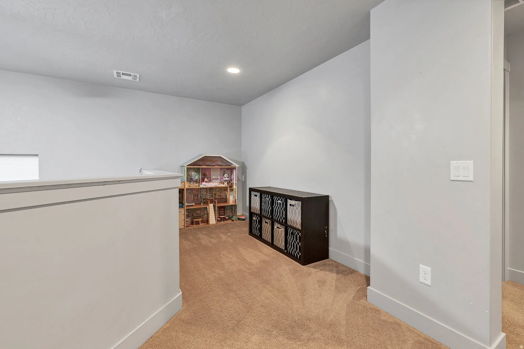 Upstairs loft area
