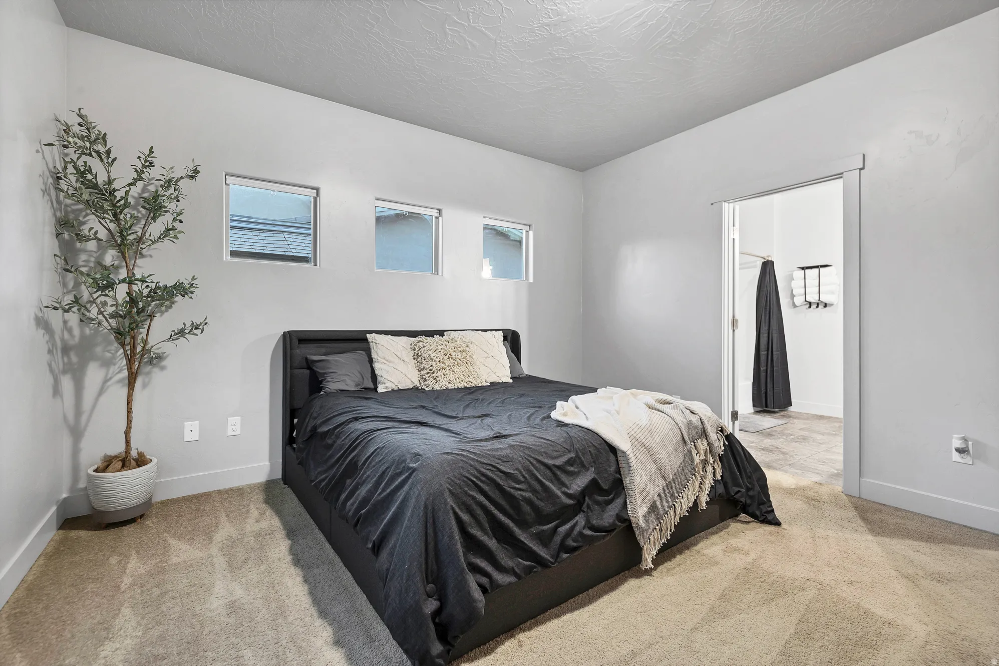 Owners bedroom - king bed shown here