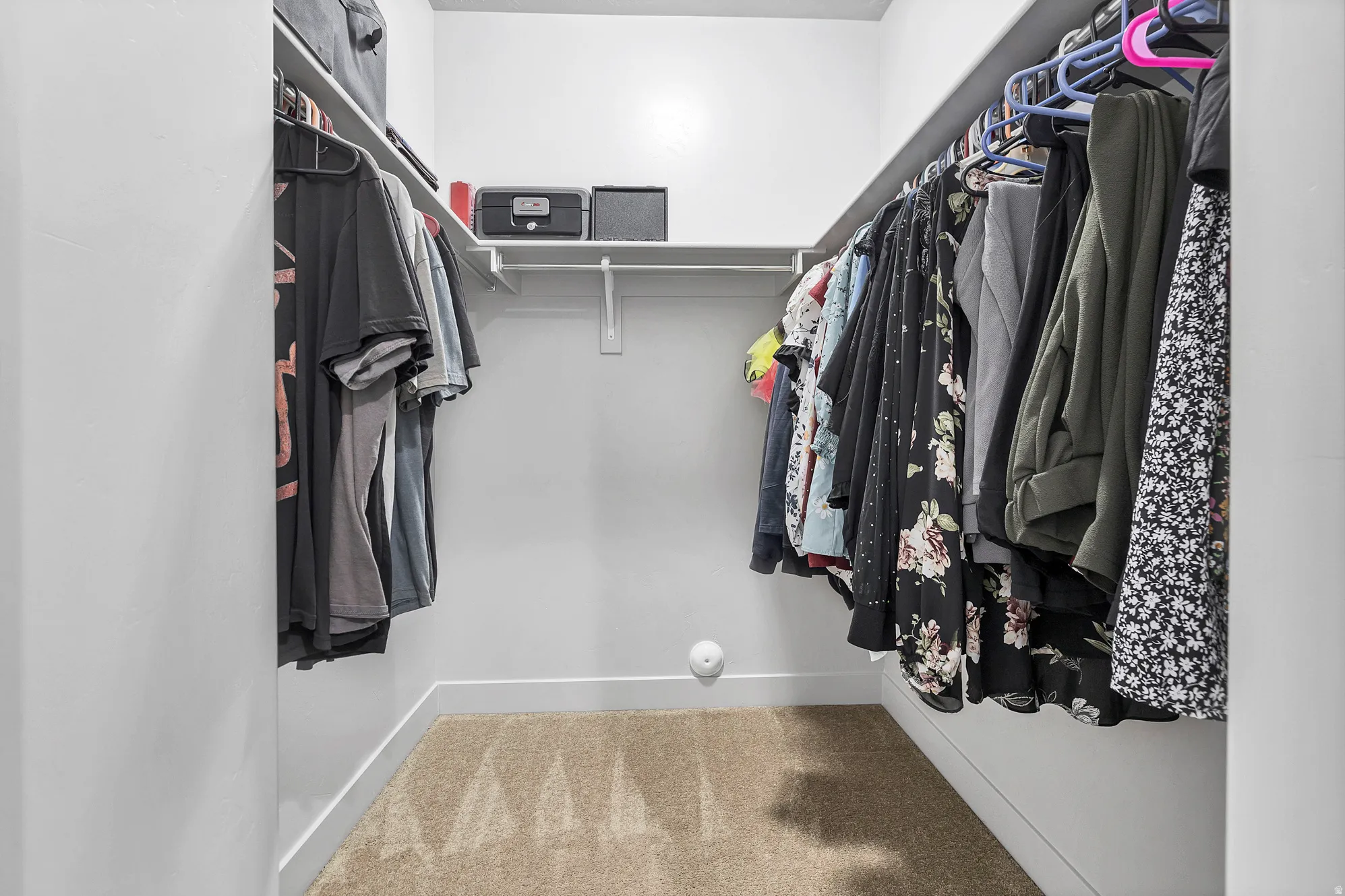 Owners bedroom with walk in closet