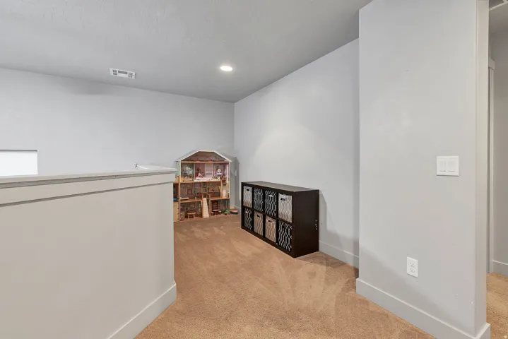 Upstairs loft area