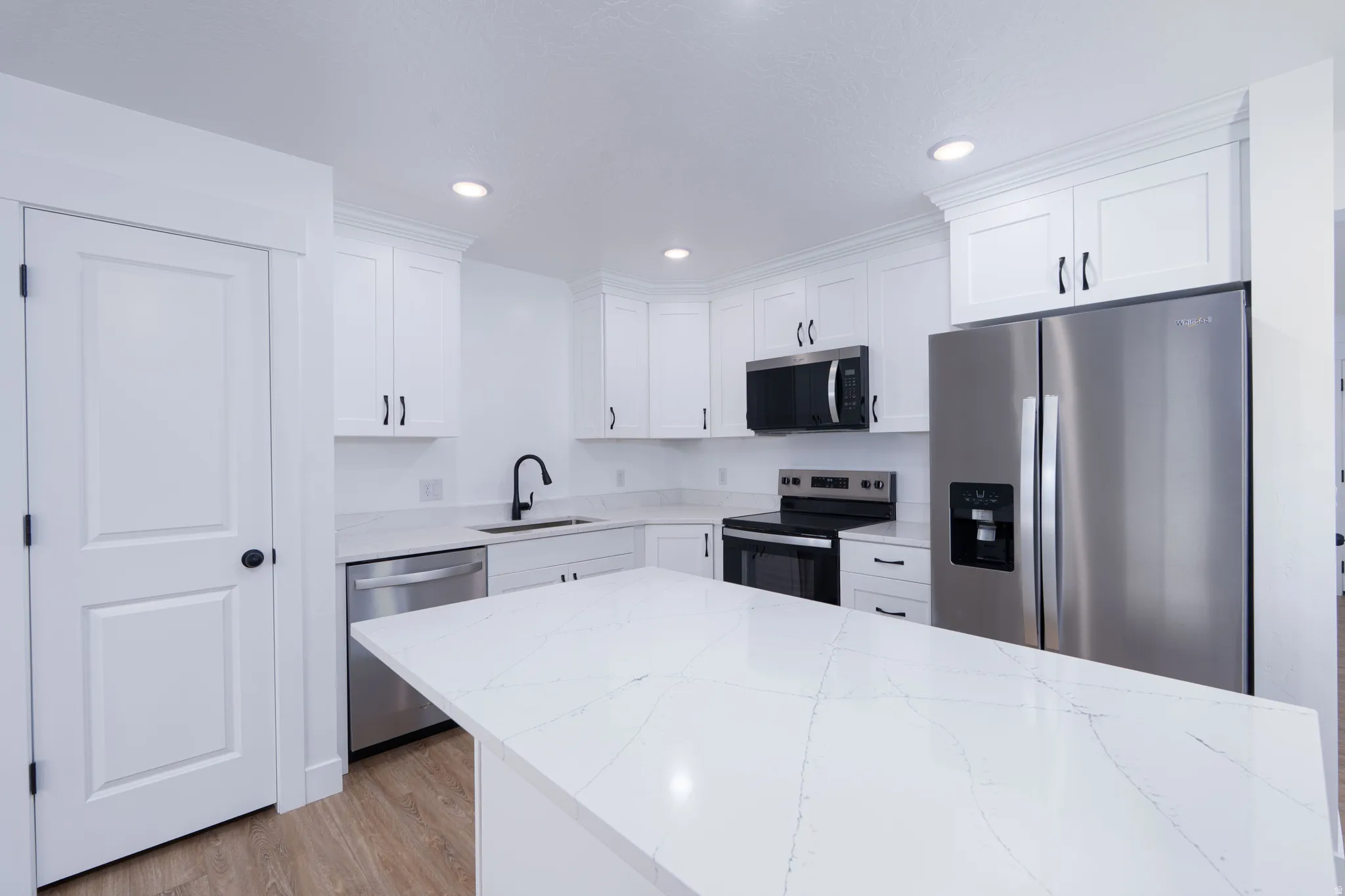 Photos are of a previously built townhome. Finish package varies depending on the townhome. Ask for details.