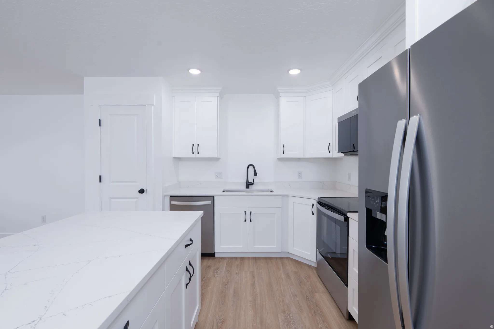 Photos are of a previously built townhome. Finish package varies depending on the townhome. Ask for details.