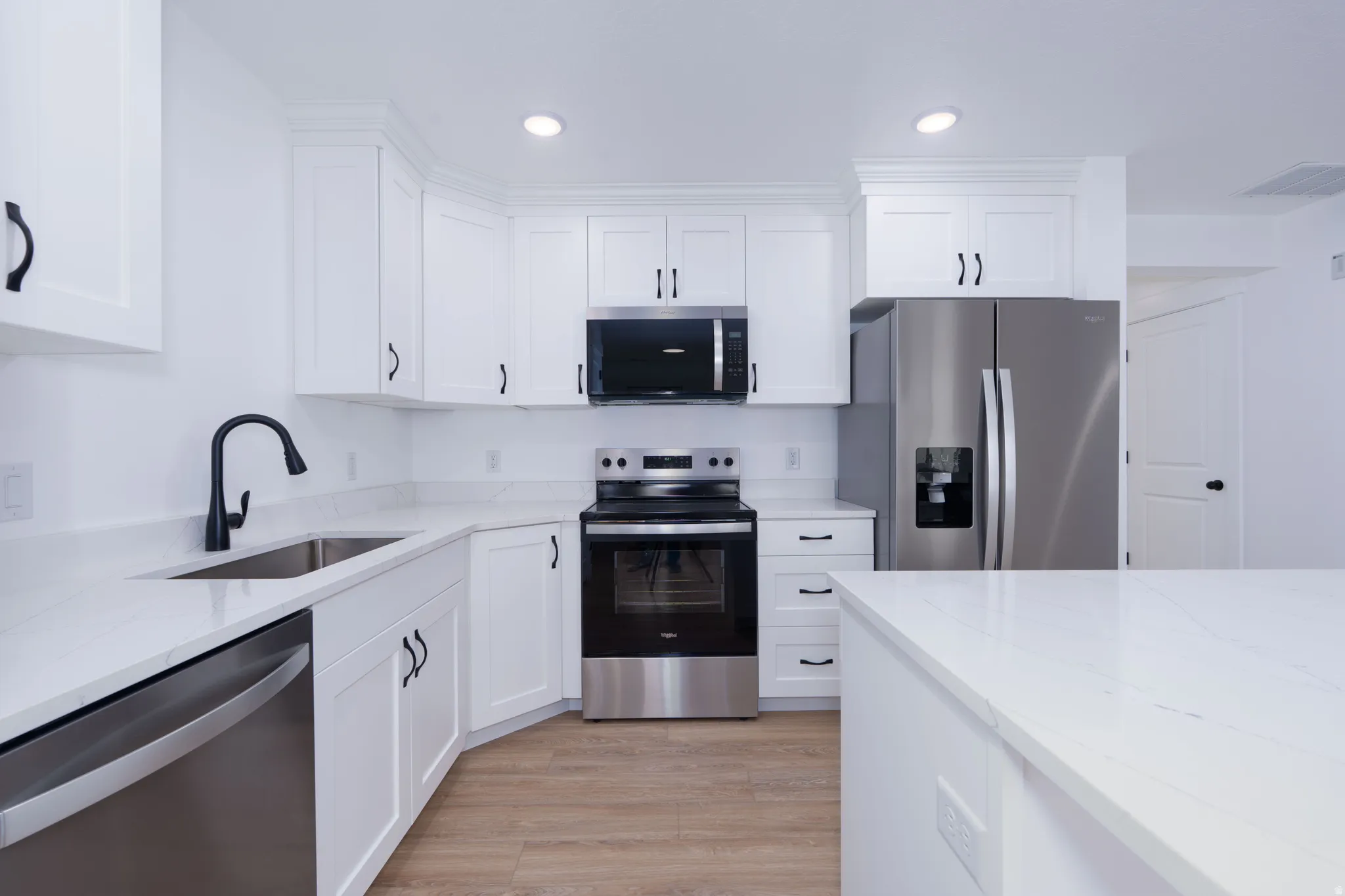 Photos are of a previously built townhome. Finish package varies depending on the townhome. Ask for details.
