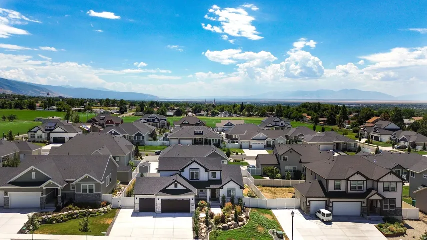 Contemporary residential community featuring a variety of home styles