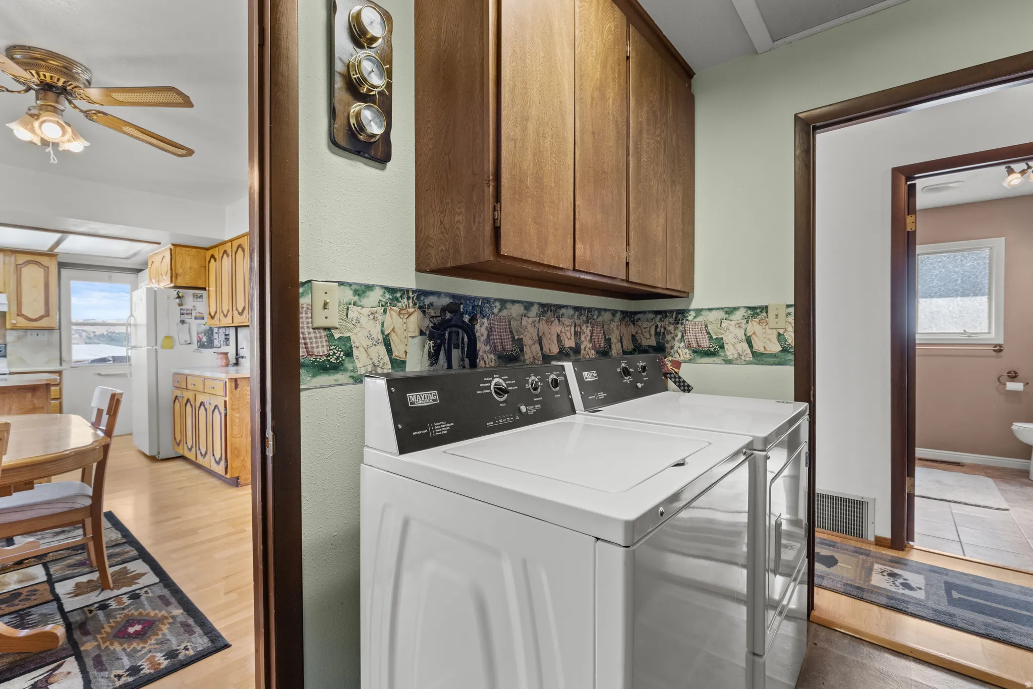 Dedicated laundry area