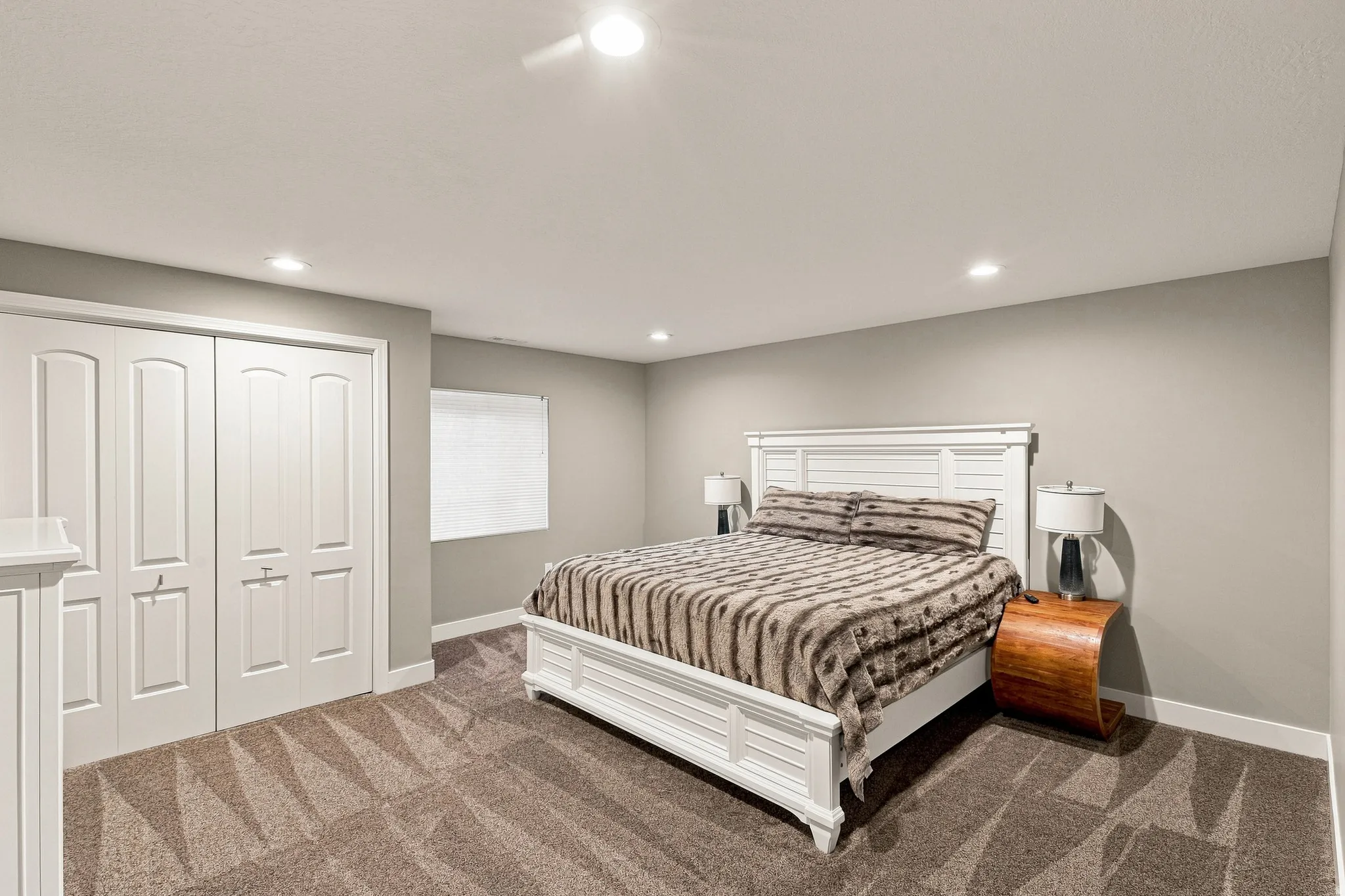 Oversized Bedroom 1 of 2 in Basement