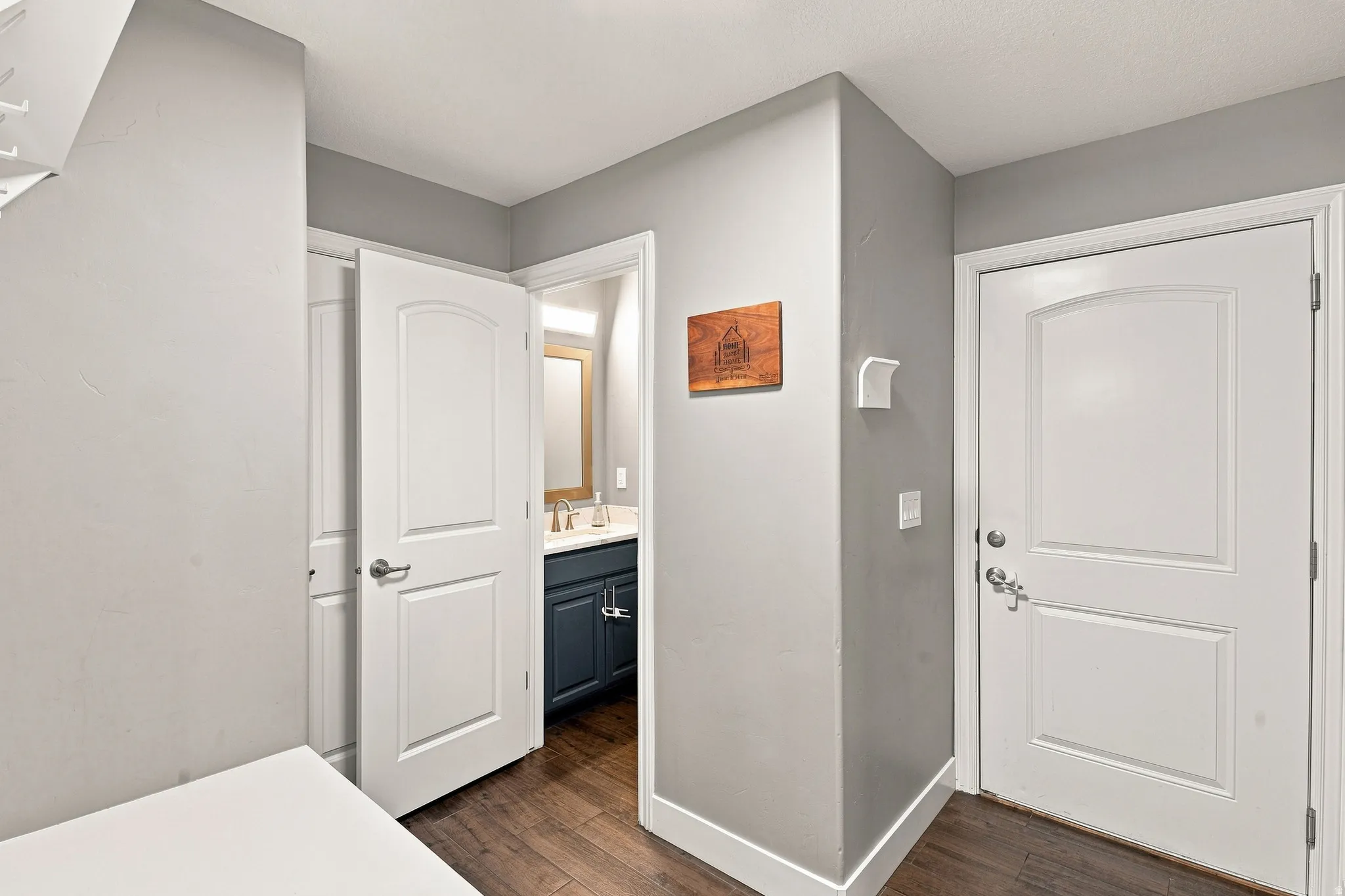 Mud Room in Back Hallway