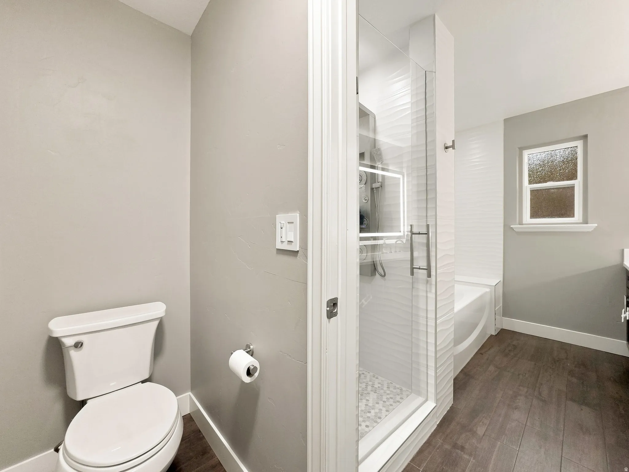 Private Water Closet with NEW Toilet