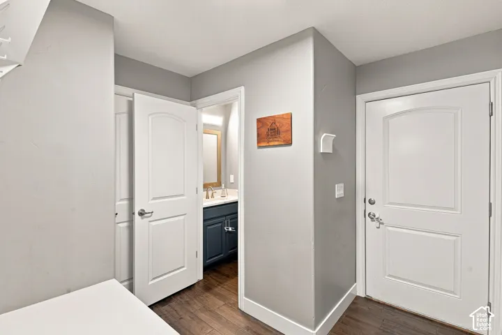 Mud Room in Back Hallway