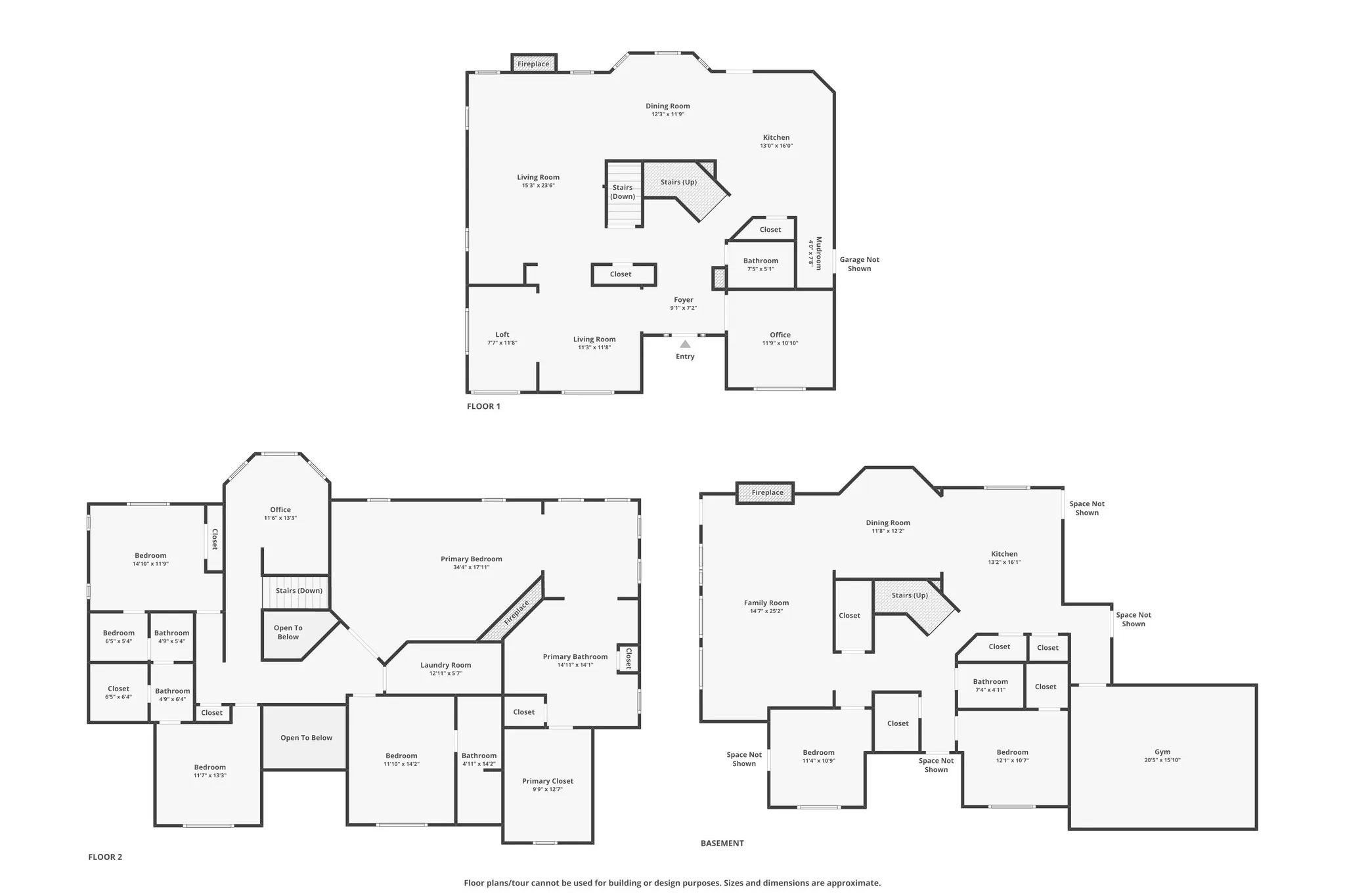 Whole home Floor plan