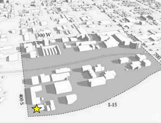 Site Plan. Illustrating the property boundaries and surrounding infrastructure elements