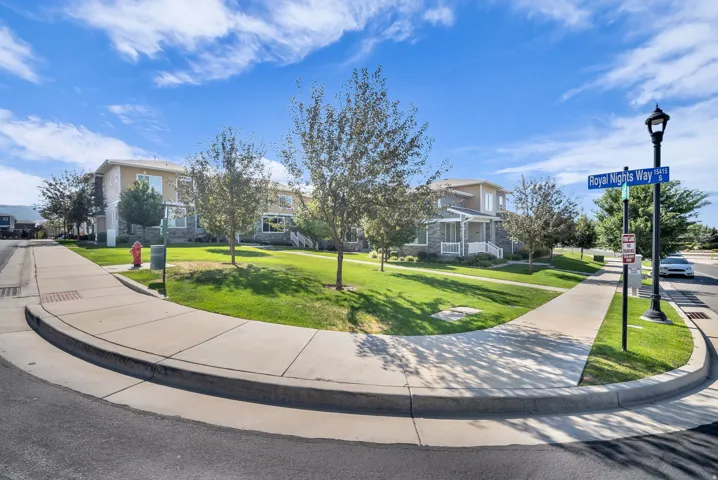 Open space/park outside front door