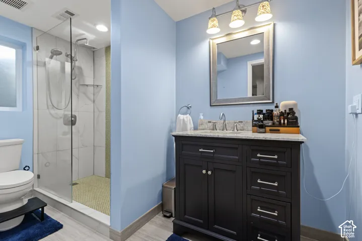 Basement bathroom