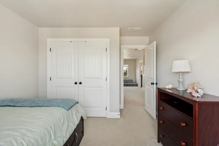 Neutral wall paint throughout