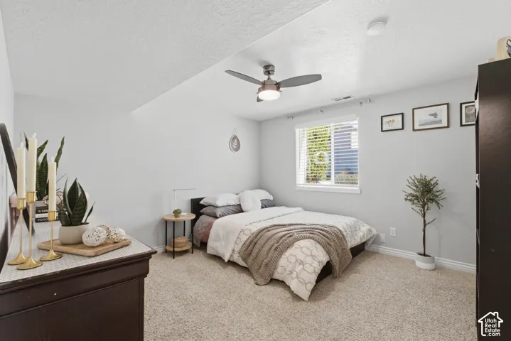 Comfortable bedroom throughout with plenty of room for relaxation.