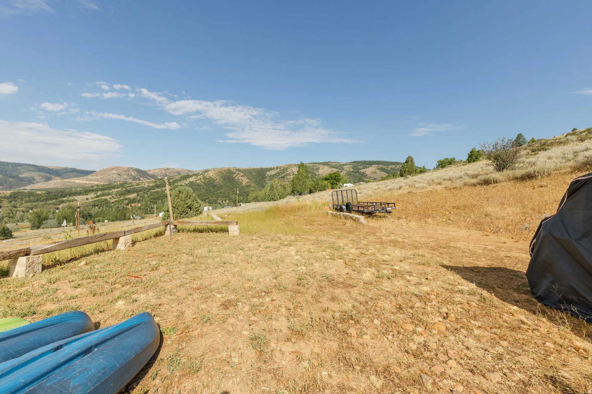 Expansive hillside property with diverse natural vegetation