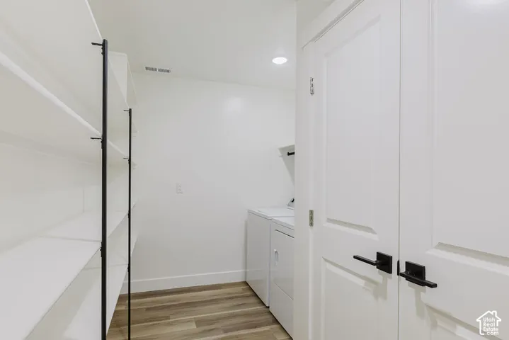 ADU Laundry and storage room