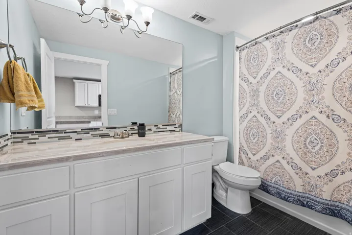 Basement bathroom