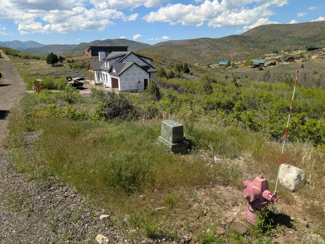 View to the West of the property.