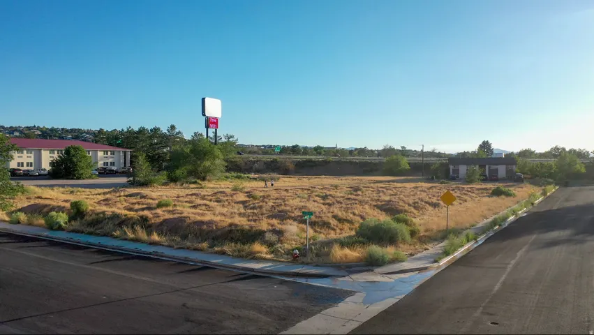 Expansive corner lot featuring a level terrain