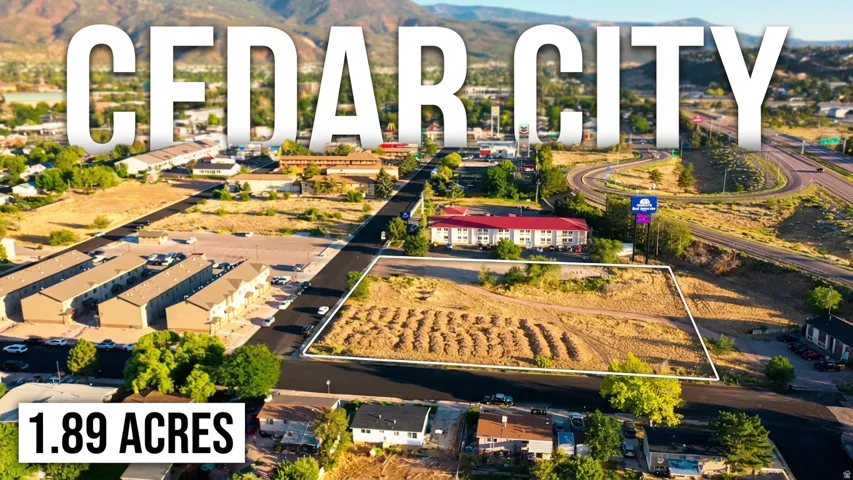 Expansive 1.89-acre undeveloped parcel featuring a level terrain