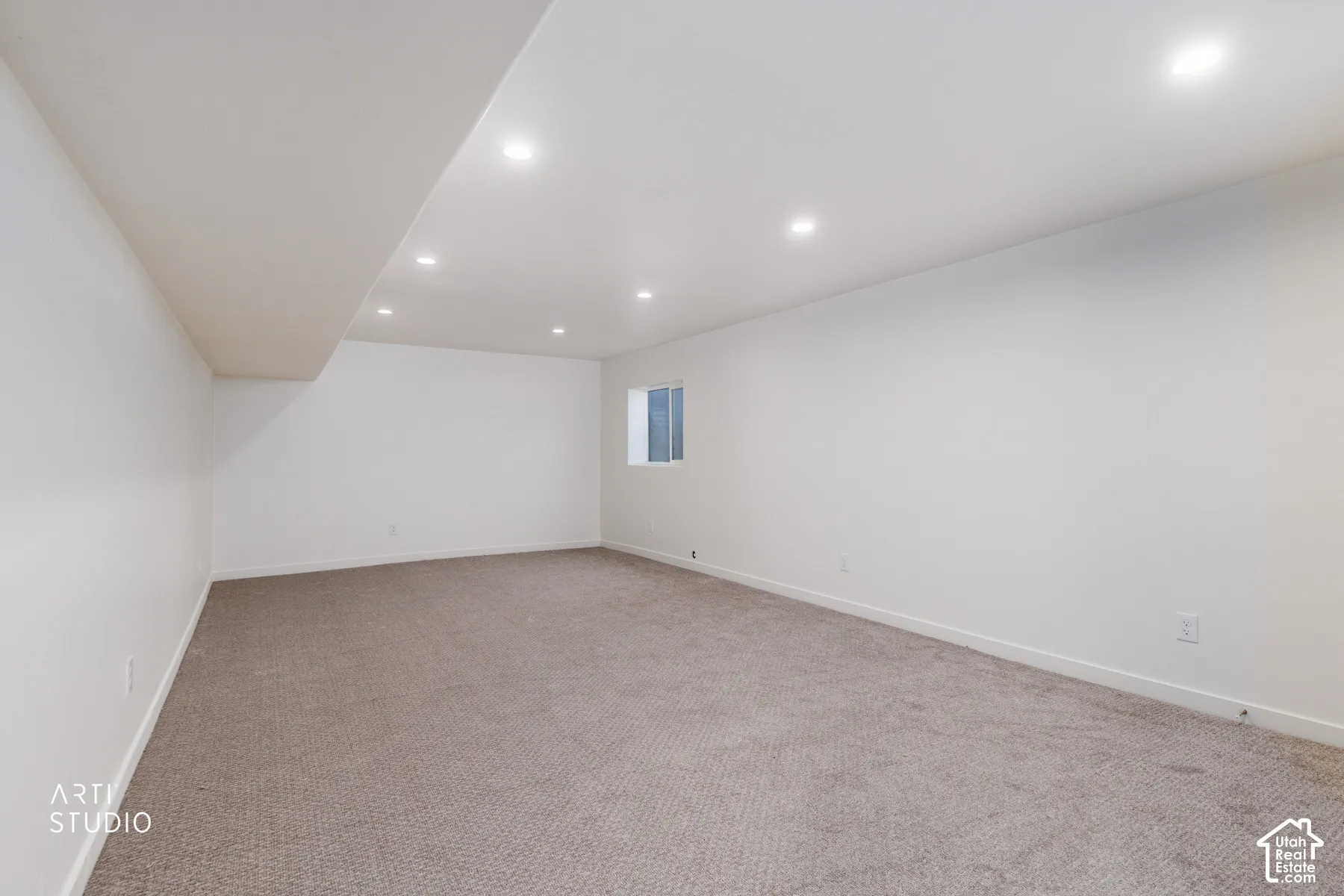 Large Family Room in Basement