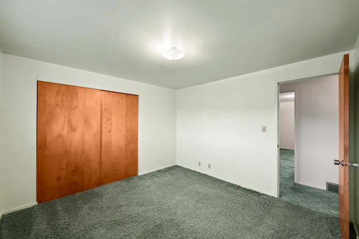 Room with wall-to-wall carpeting and neutral painted walls