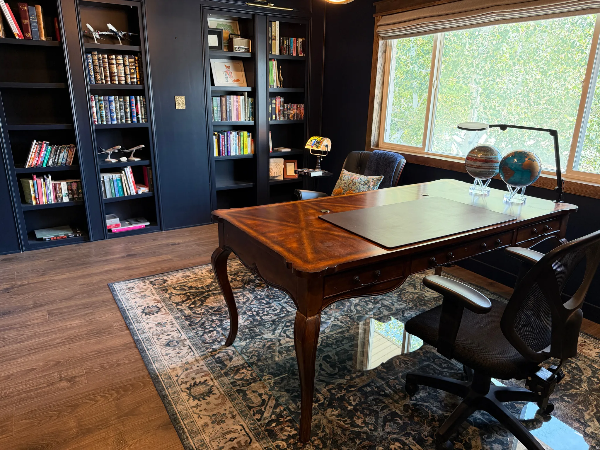 Upstairs Office Bookshelves