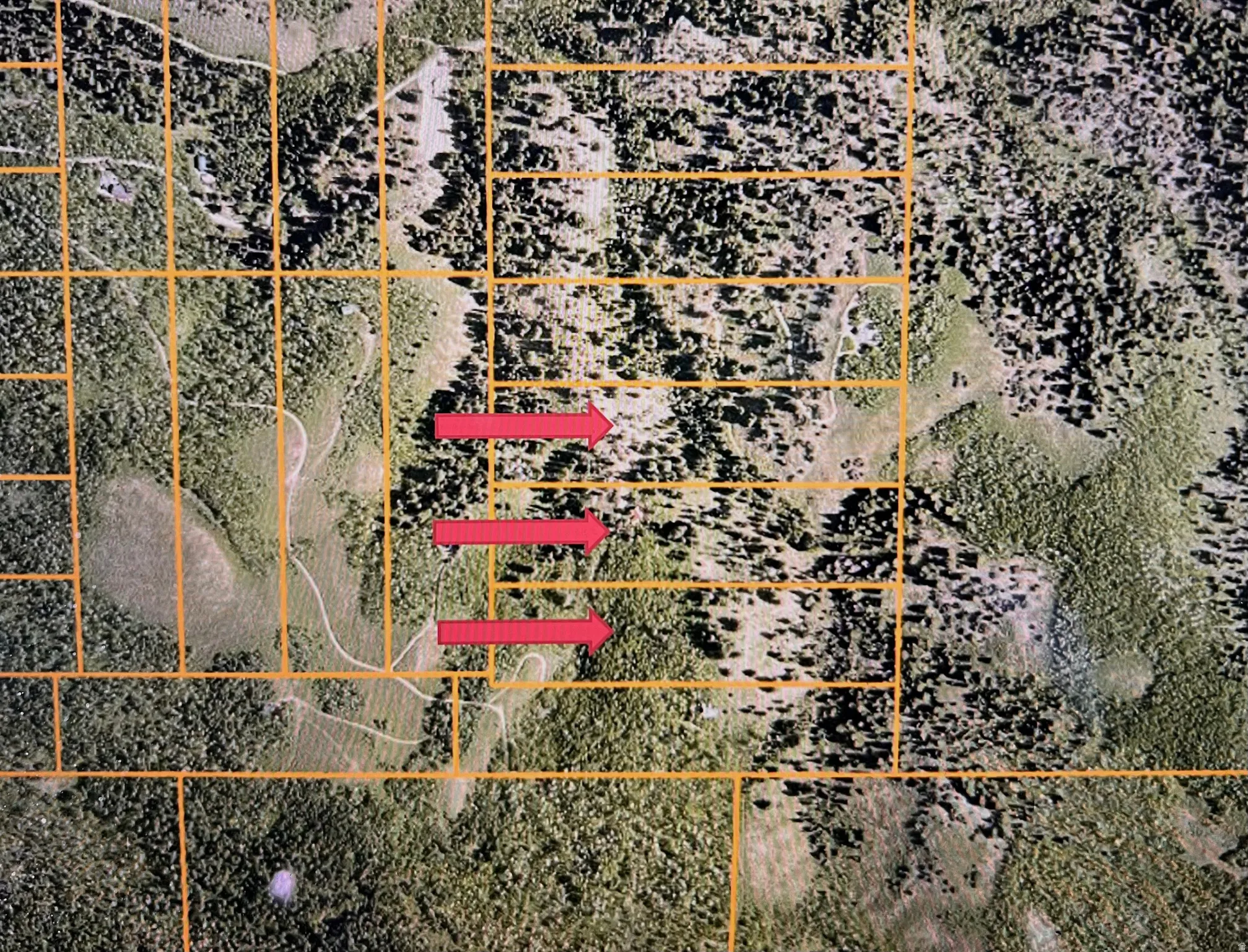 Plat Map. Illustrating property boundaries and parcel configurations within the designated area