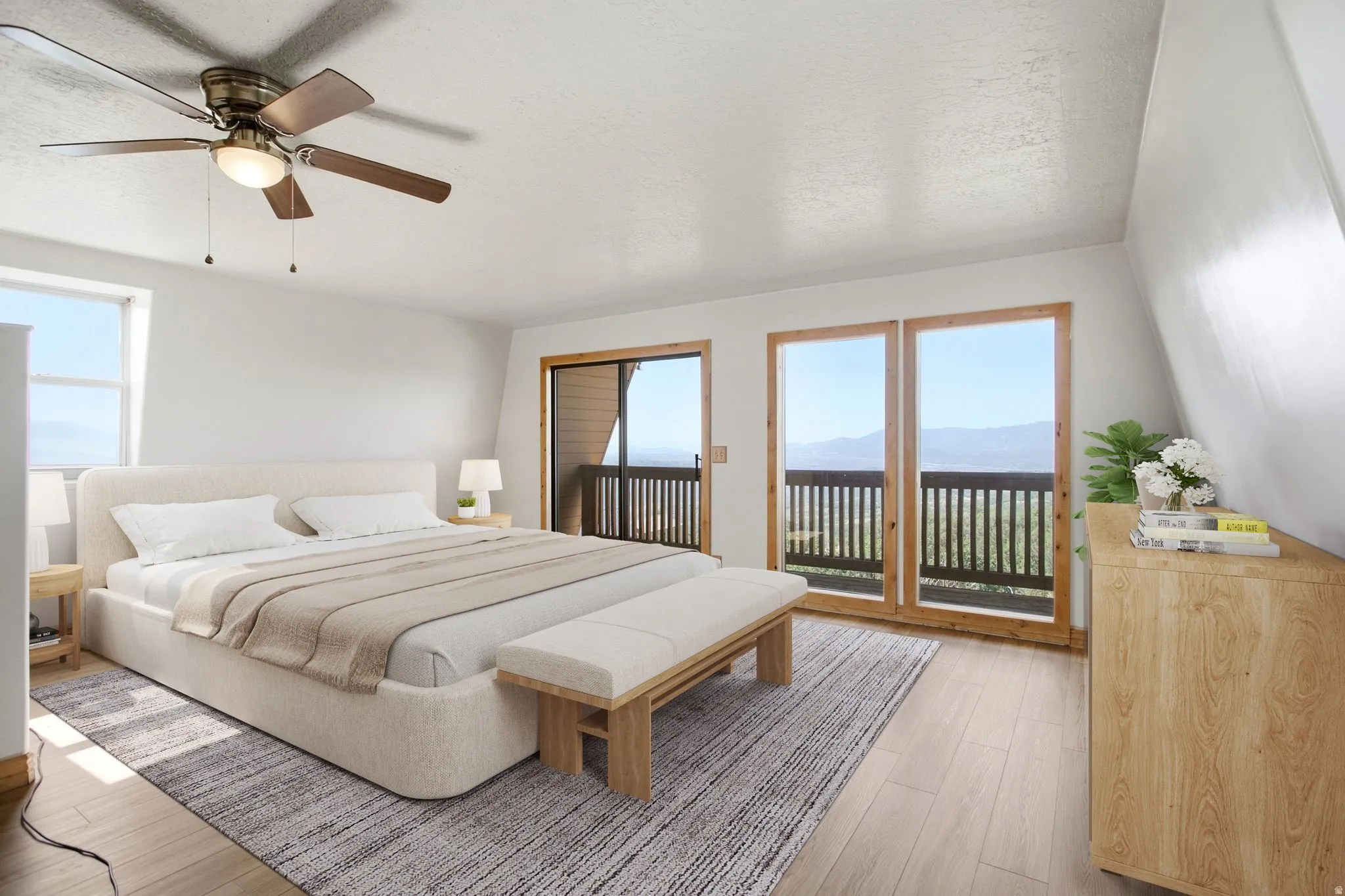 Staged Primary Bedroom