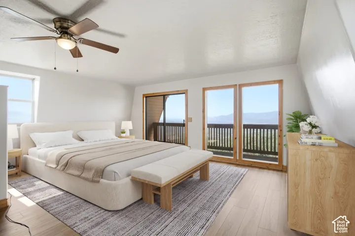 Staged Primary Bedroom