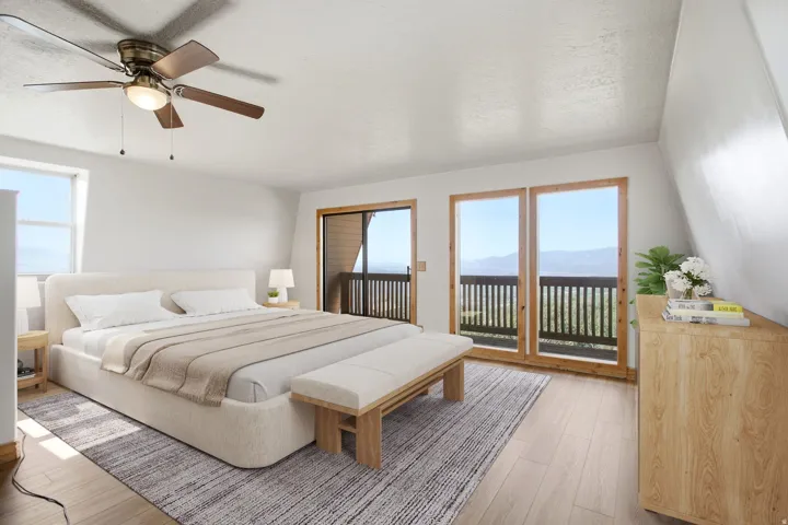Staged Primary Bedroom