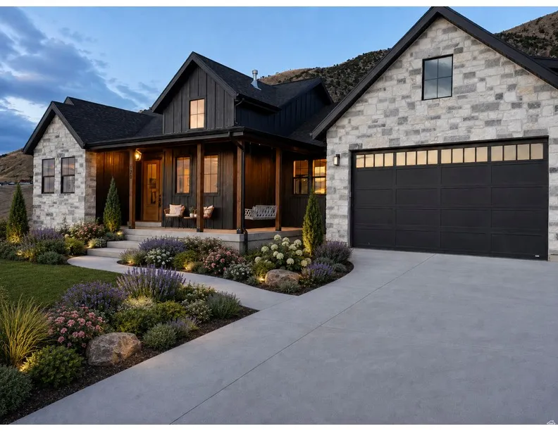 Attention! AI Image from the Designers/Seller's landscaping plans!
