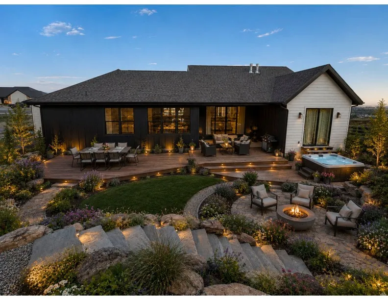 Attention! AI Image from the Designers/Seller's landscaping plans!