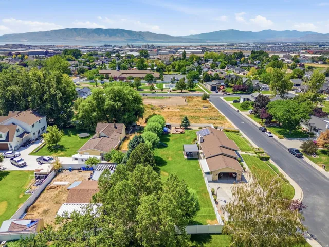 =View of home with views of Utah Lake.