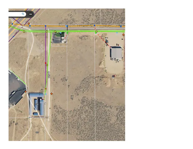 Fillmore City utility location map