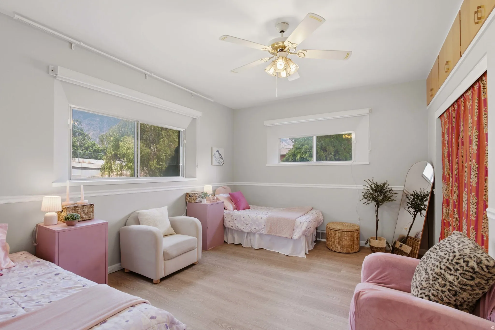 Large windows throughout the home offer plenty of natural light.
