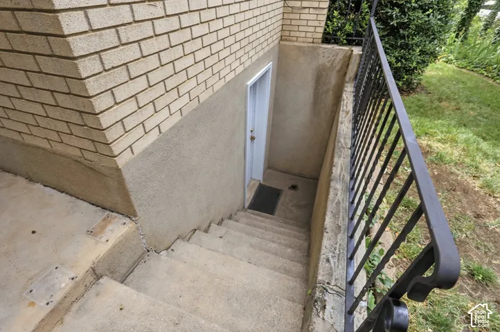 Basement entrance
